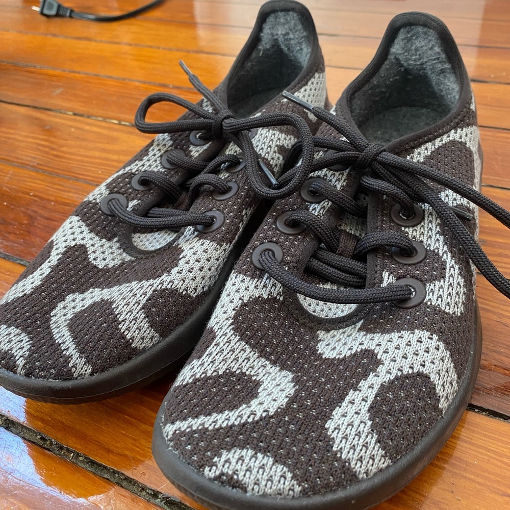 Brown Camo Allbirds Size 6 (Fungi Limited Edition)